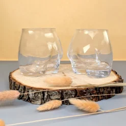 Witzige Trinkgläser 'Hoch den Hintern!' im Po-Design | 2er-Set | 250ml