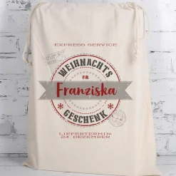 WMF Besteckset mit 24 Teilen und persönlichem Geschenksack zu Weihnachten