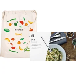 WMF Besteckset und Geschenksack mit Ihren Texten bedruckt