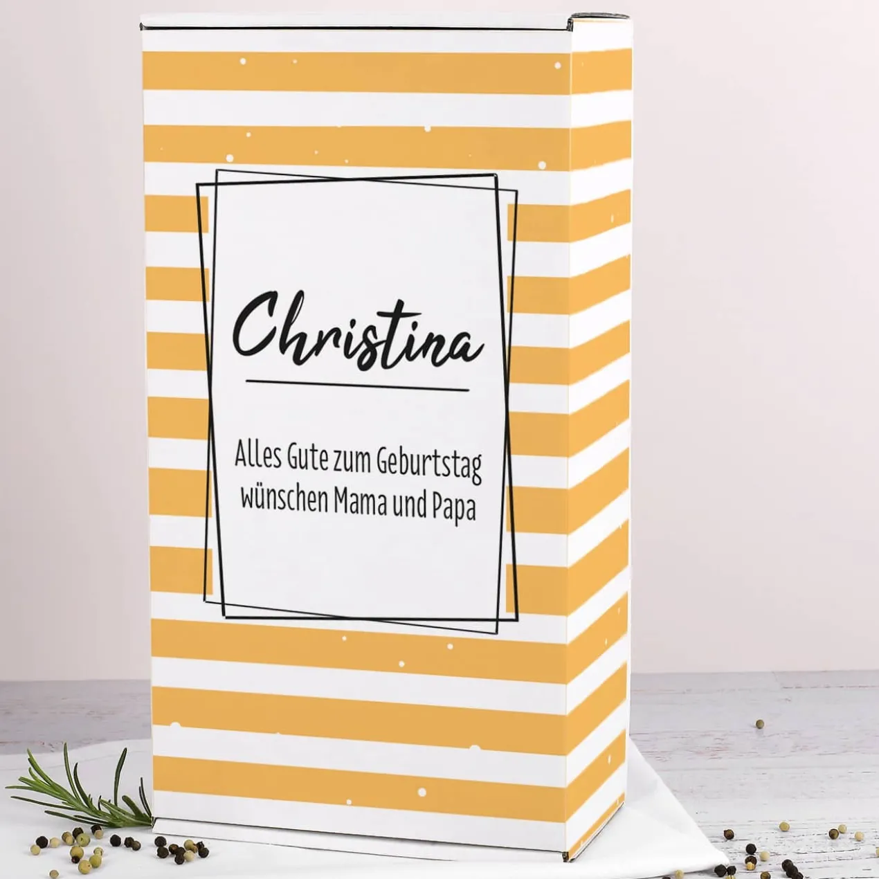 WMF Gewürzstreuer 4er Set in persönlicher Geschenkverpackung