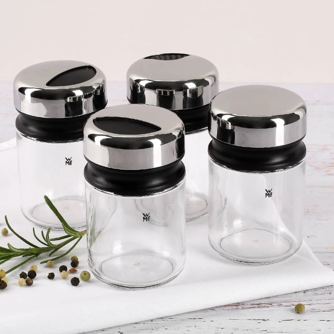WMF Gewürzstreuer 4er Set in persönlicher Geschenkverpackung
