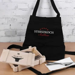 WMF Steak Set mit persönlicher Sternekoch Schürze