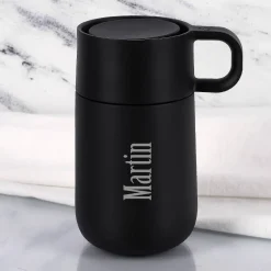 WMF Thermobecher in 2 Farben mit Namensgravur