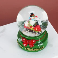 Wunderschöne Schneekugel für die Adventszeit