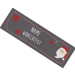 XL Weihnachts-Schokolade mit Weihnachtsmann, Name und Wunschtext