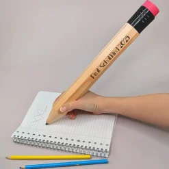 XXL Bleistift mit Radiergummi und Wunschtext in Übergröße! 35cm "Big Ideas"