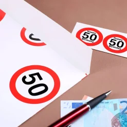 XXL Briefumschlag als Geldgeschenk zum 50. Geburtstag