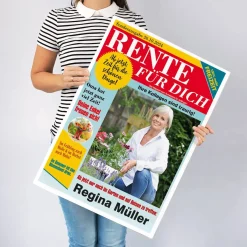 XXL Klappkarte zur Rente - mit 2 Fotos und individuellen Texten