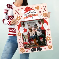 XXL Weihnachtskarte - Weihnachtsmann - mit Ihrem Wunschfoto
