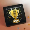 YOU DID IT - Geldgeschenk mit Goldprägung zu Abi, Schulabschluss & mehr