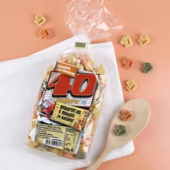 Zahlen-Nudeln zum 40. Geburtstag