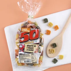 Zahlen-Nudeln zum 50. Geburtstag
