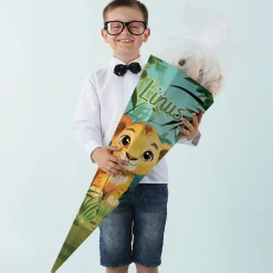 Zuckertüte mit kleinem Löwenbaby und Ihrem Wunschnamen