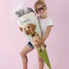 Zuckertüte mit niedlichem Hund und Ihrem Wunschnamen bedruckt