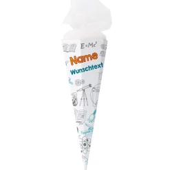 Zuckertüte zum Studienbeginn mit Name und Wunschtext